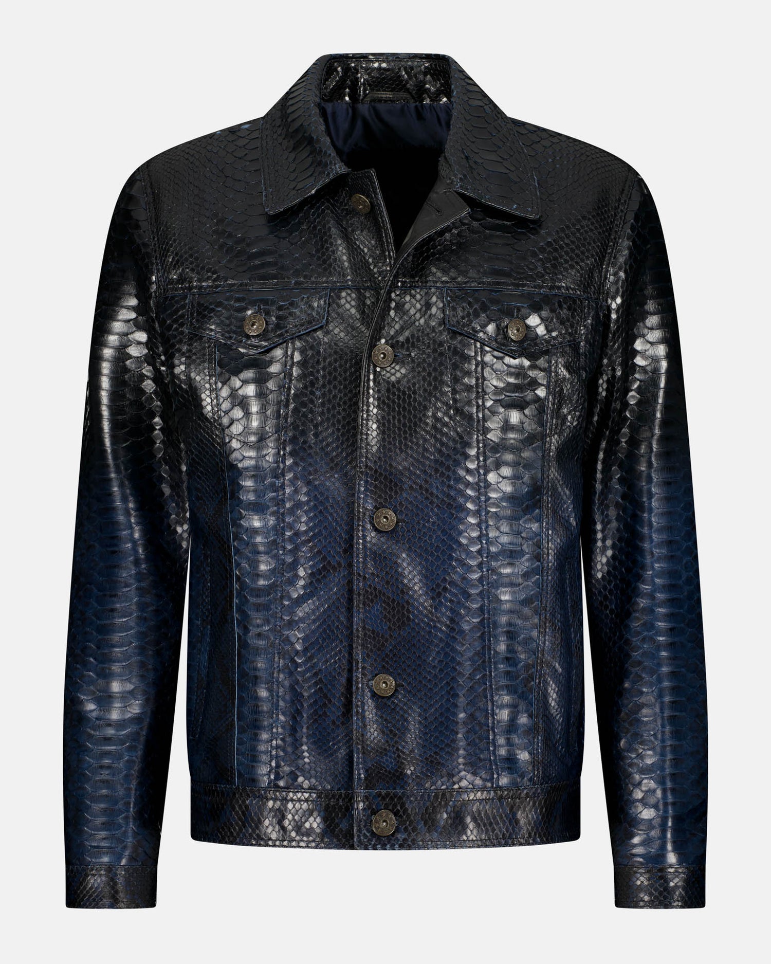 Leather Jacket- Python