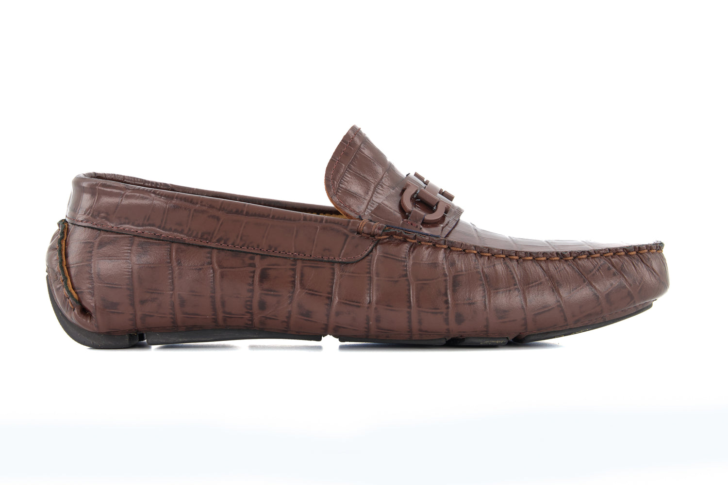 Portofino Driving Loafers - Croc - Loafers by Urbbana