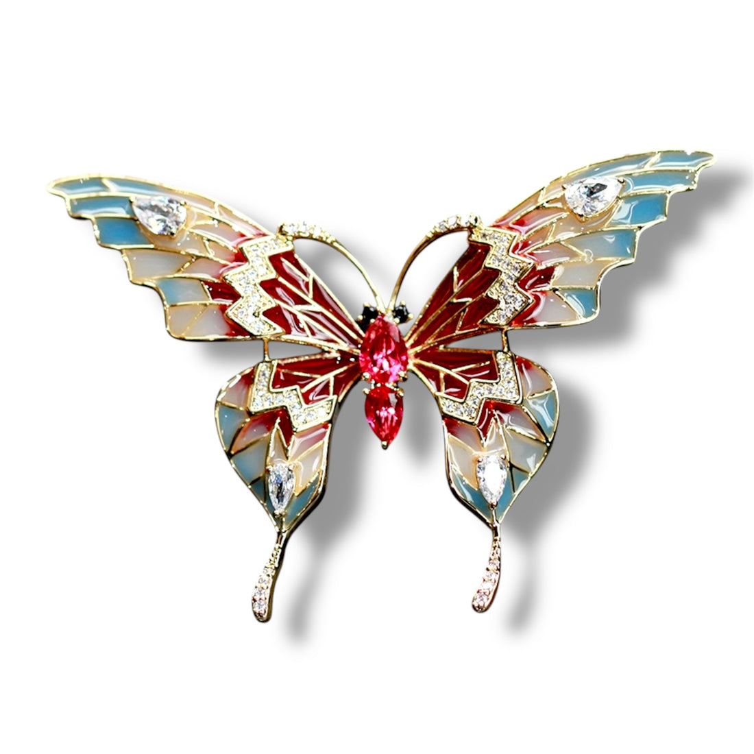 URBBANA Embellished Lapel Pin – A Distinctive Accessory for Timeless Elegance