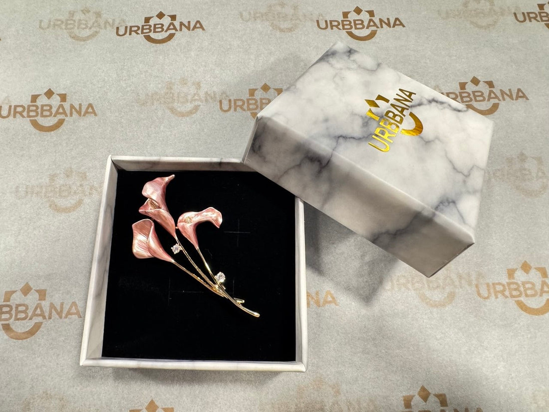 Embellished lapel pin