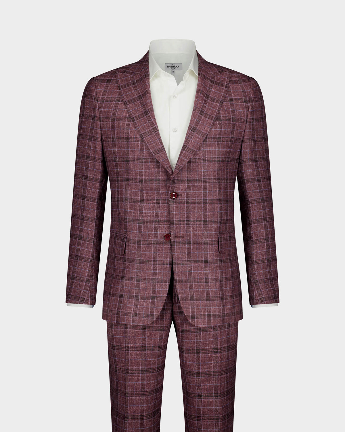 Kirkby Suit - Belgian Burgundy