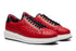 Danilo Braided Sneakers - Red & Navy - URBBANA Handmade Shoes