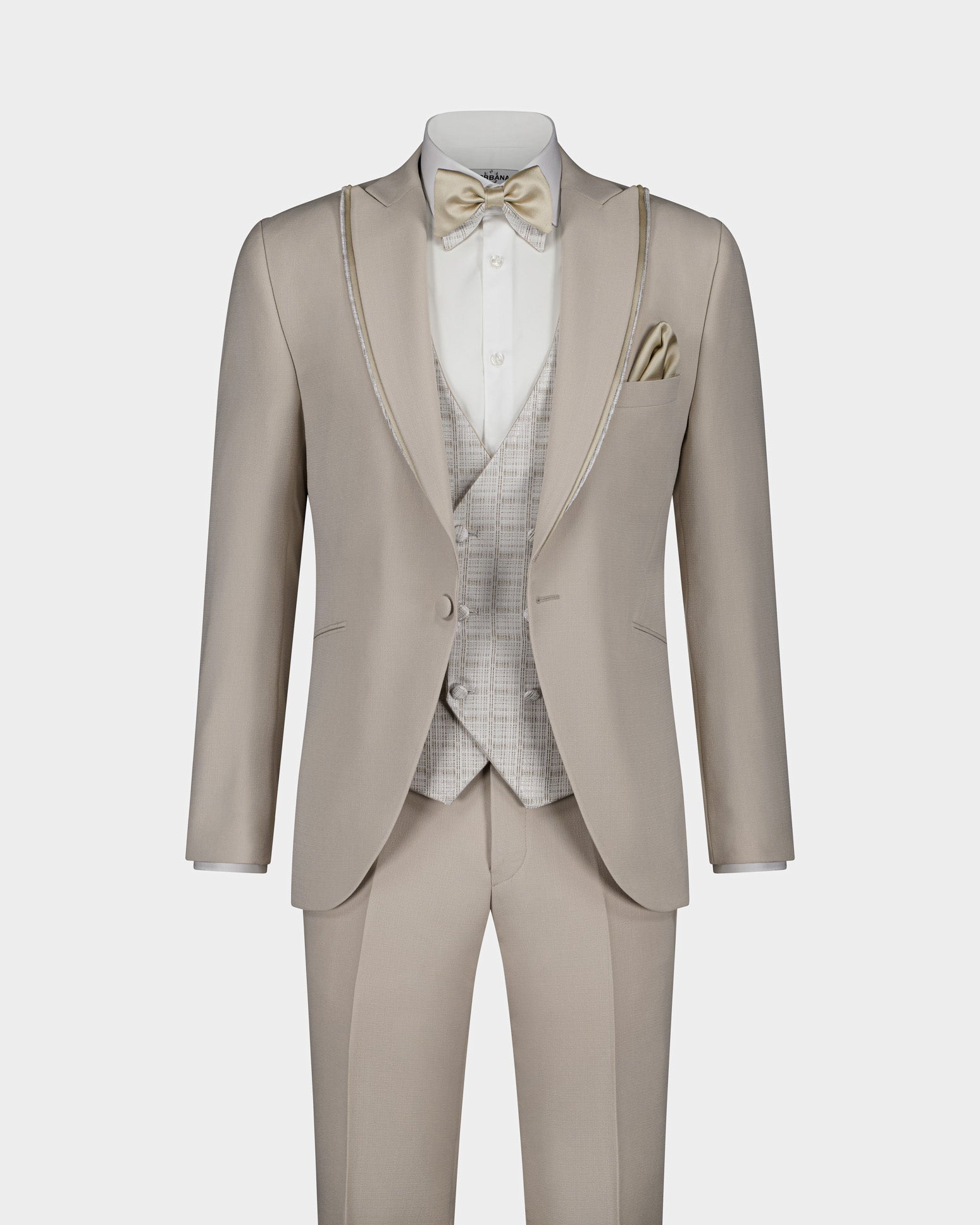 The Sirin Sand Ceremonial 3pc Suit - Sand