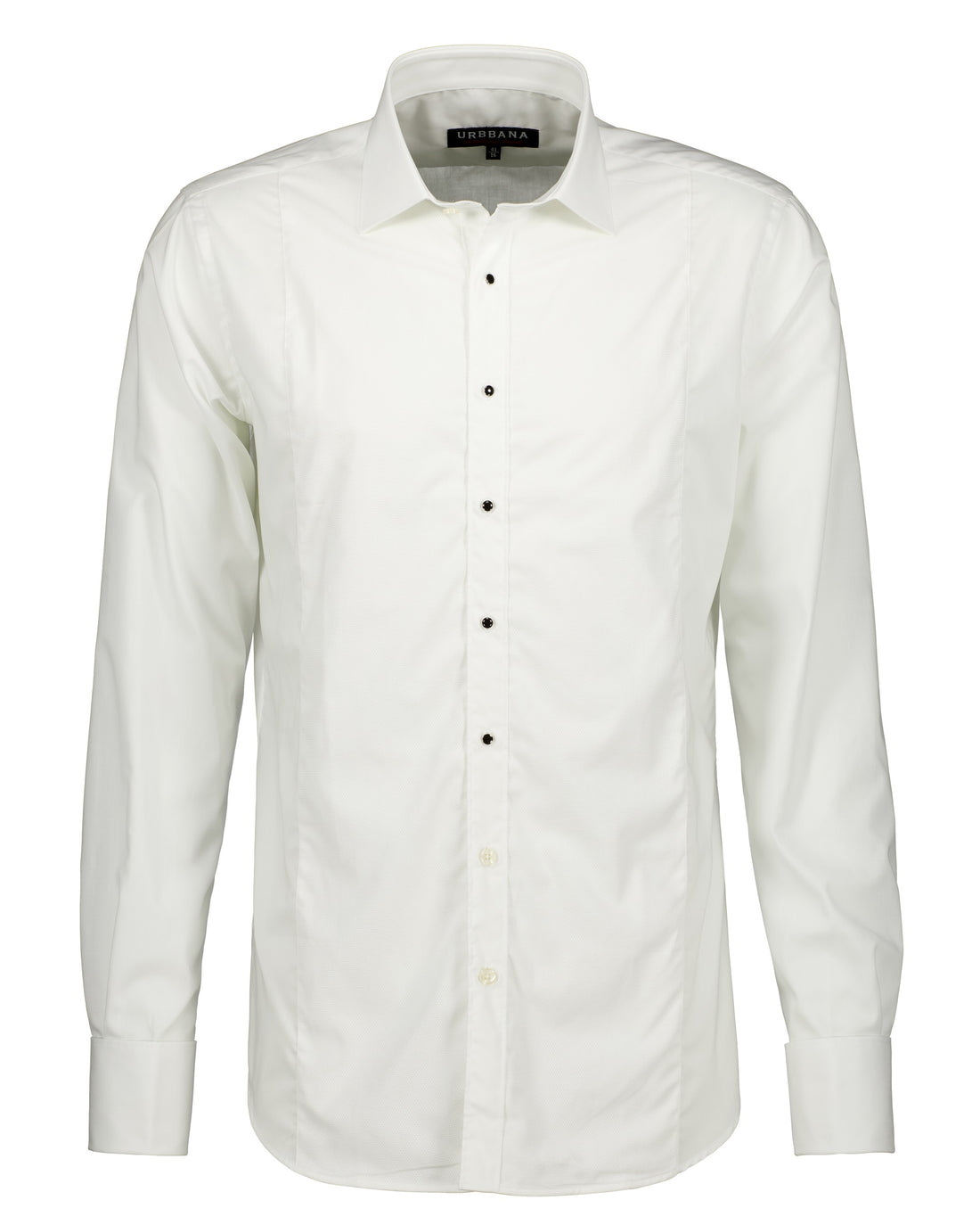 Textured Dinner Shirt - White - Shirt by Urbbana