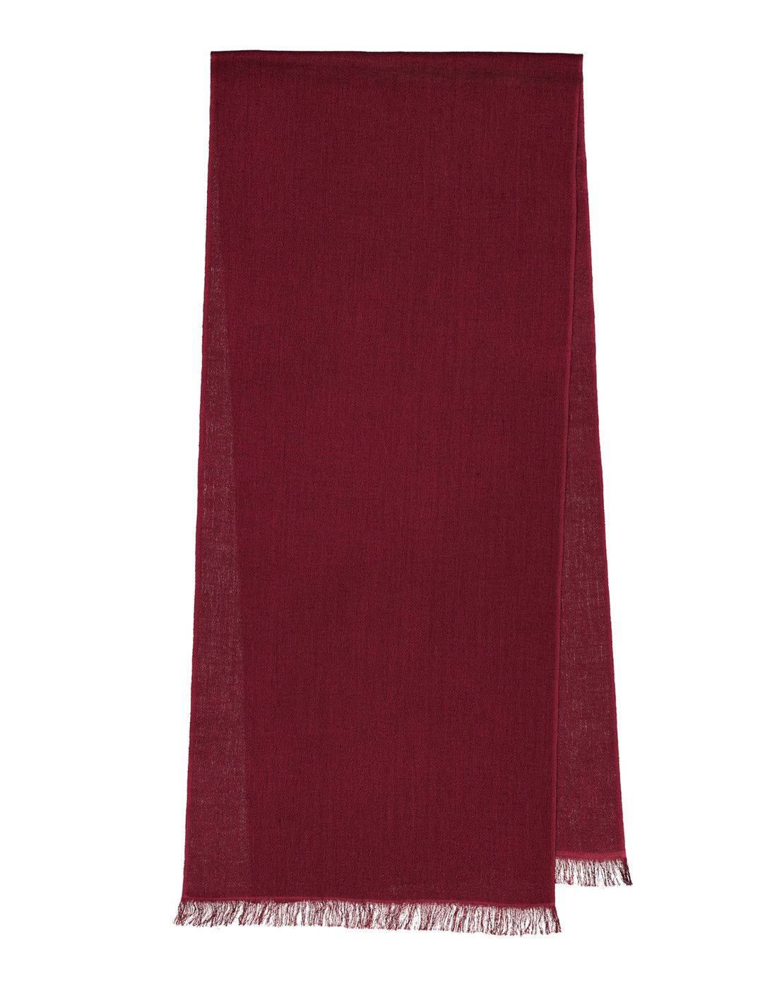 Cashmere Scarf - Red - Luxury Cashmere Silk Scarf