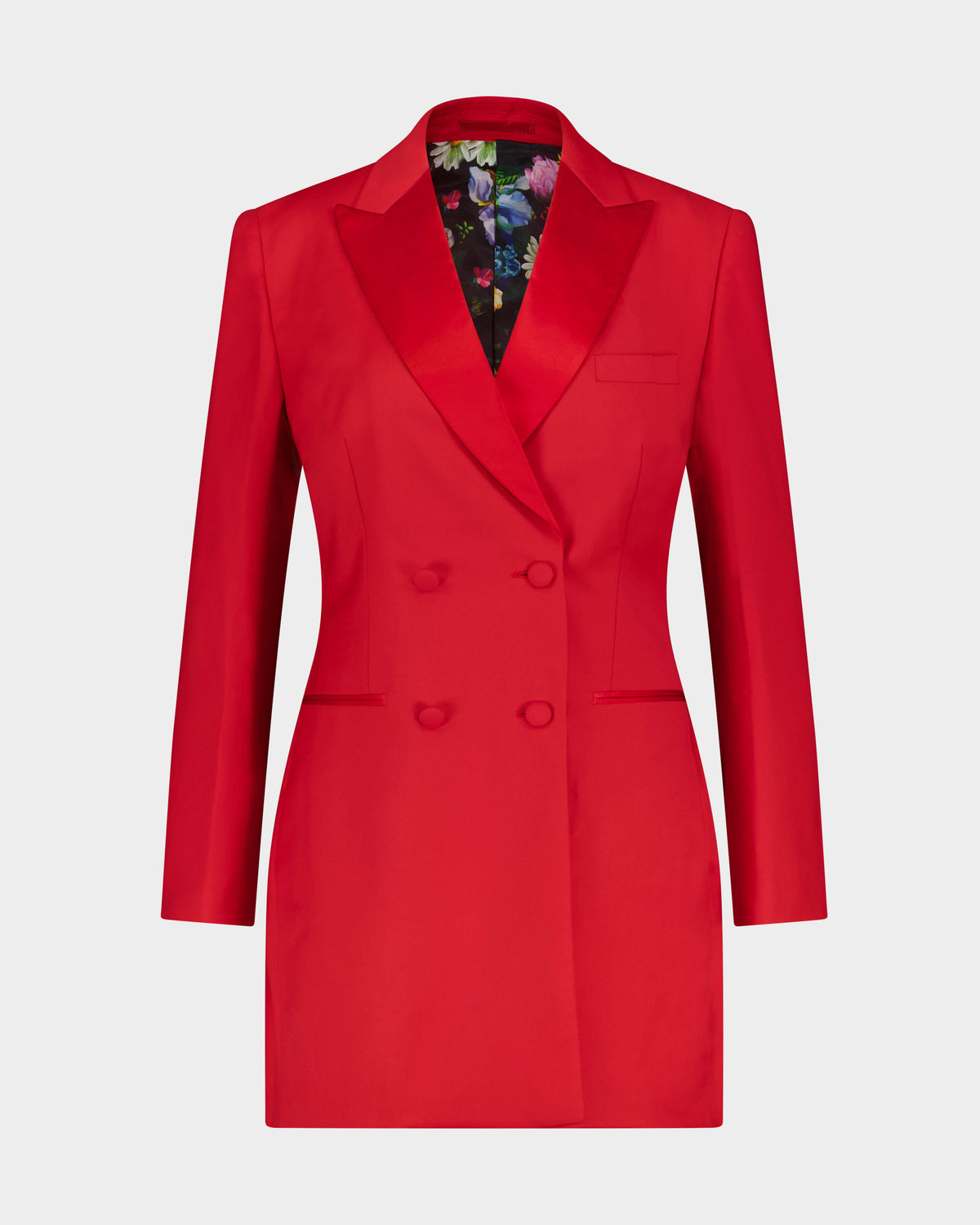 URBBANA Ashley red jacket.