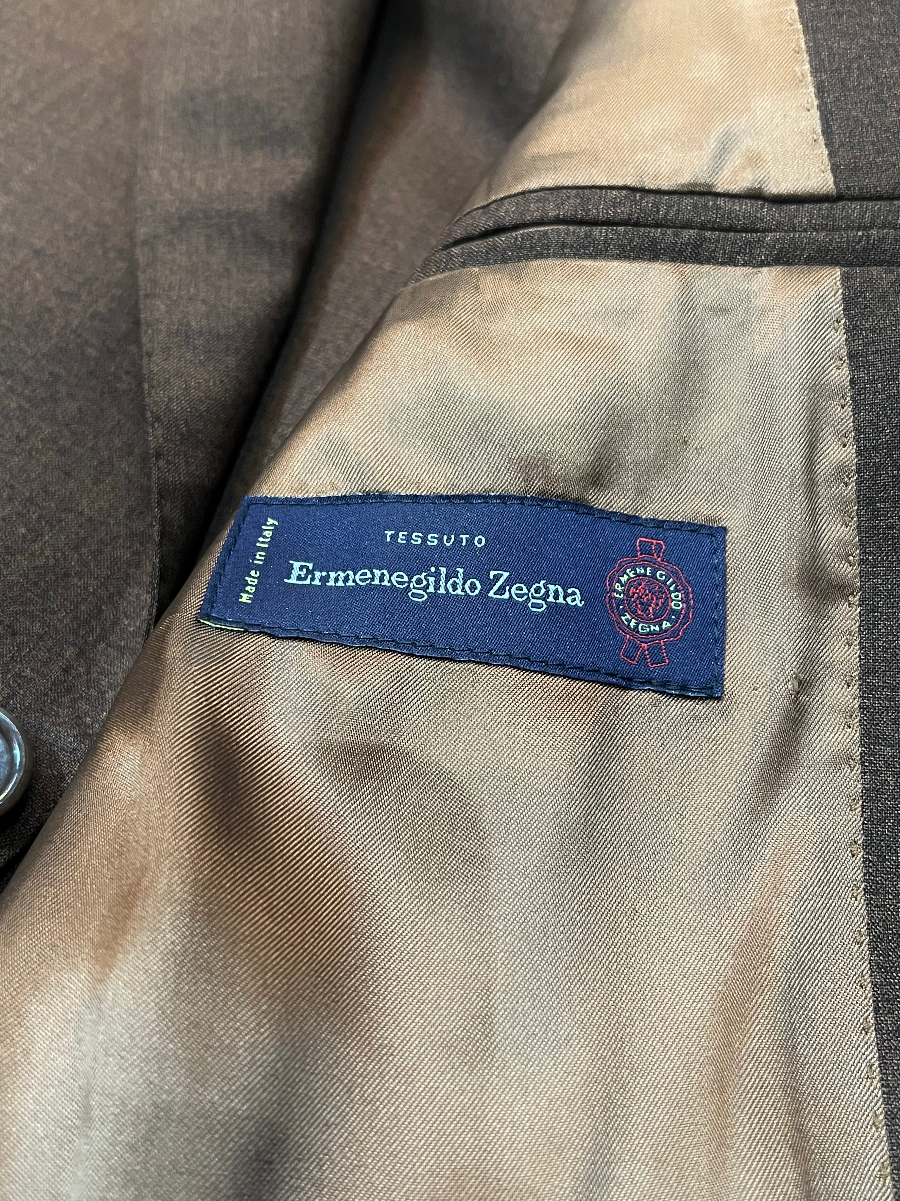 Bocelli Zegna Cloth Suit - Brown - Made in Italy - Suit by Urbbana