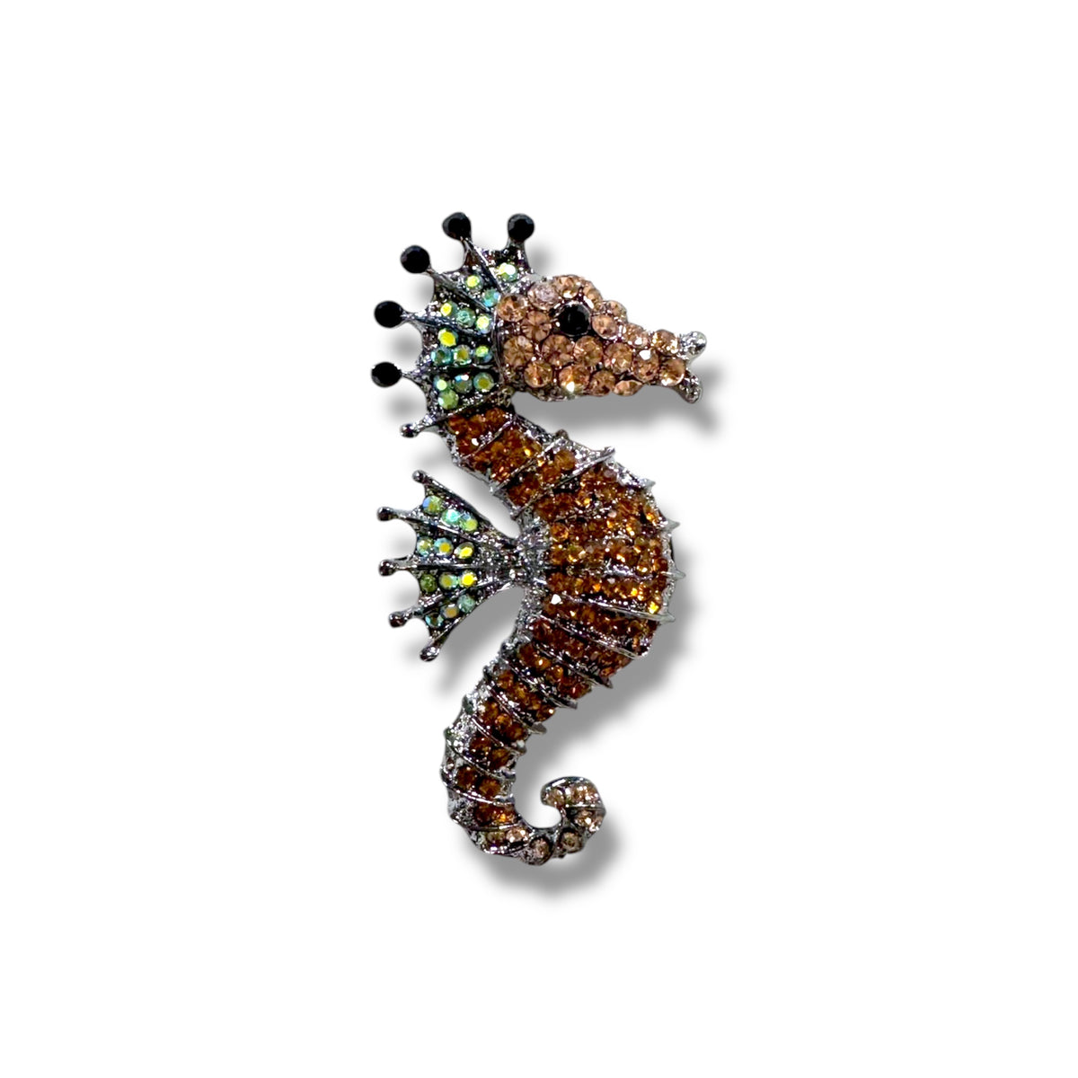 URBBANA embellished lapel pin.