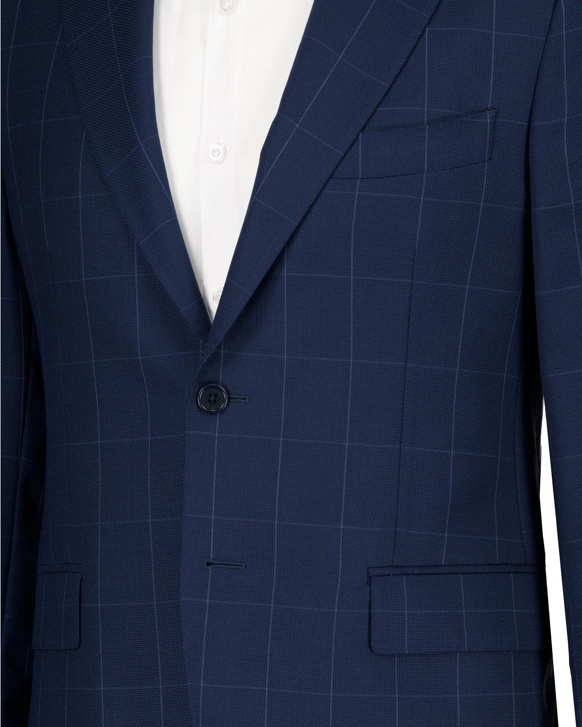 URBBANA Emilio navy Zegna-cloth suit.