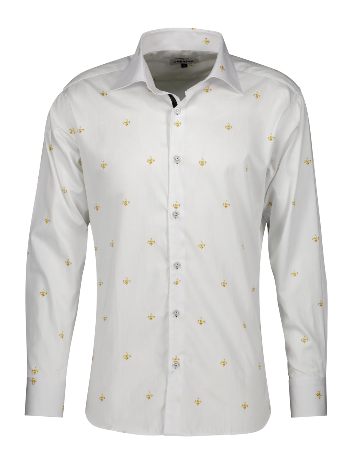 Fleur De Lis Shirt - White - Shirt by Urbbana