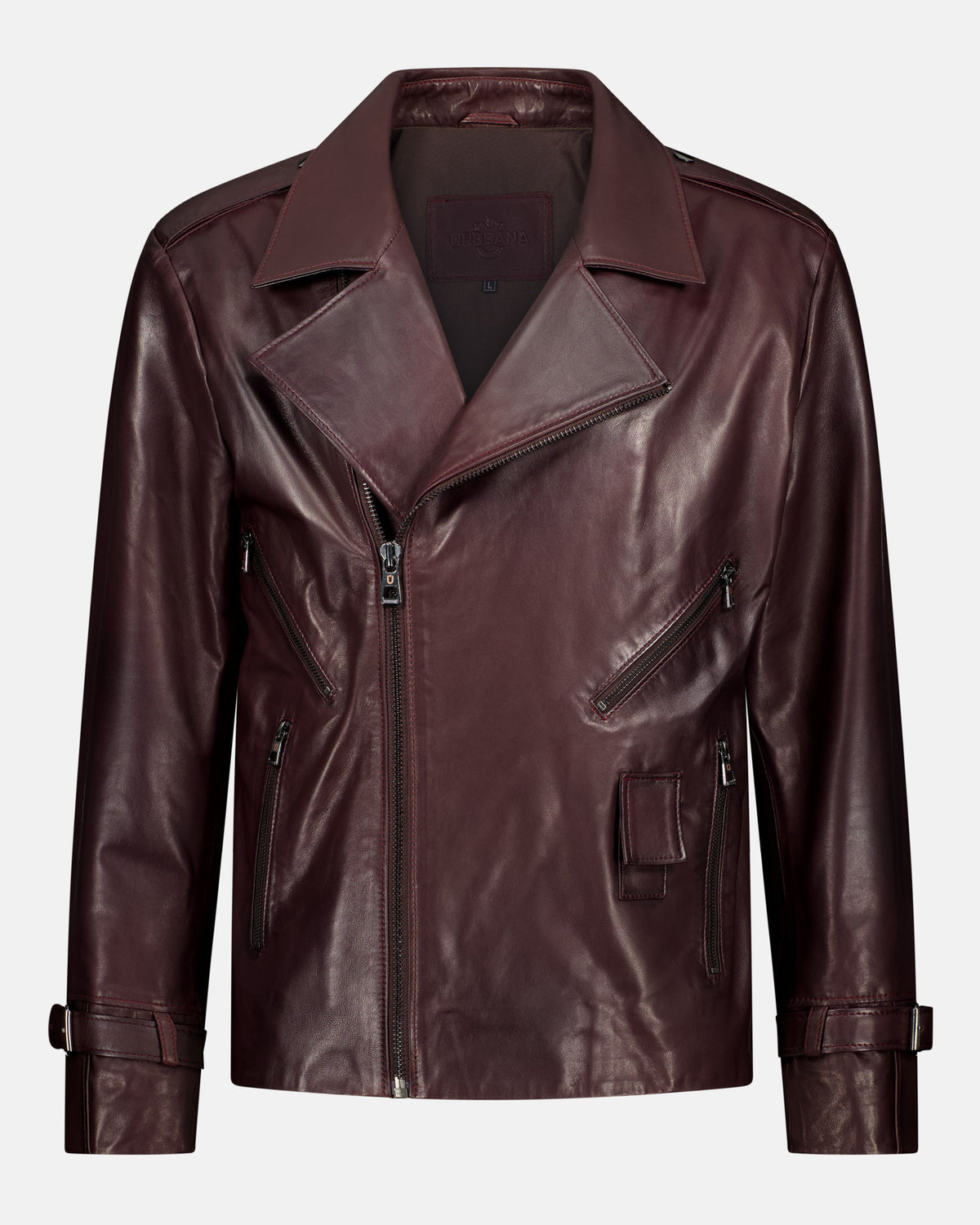 URBBANA handmade leather jacket.