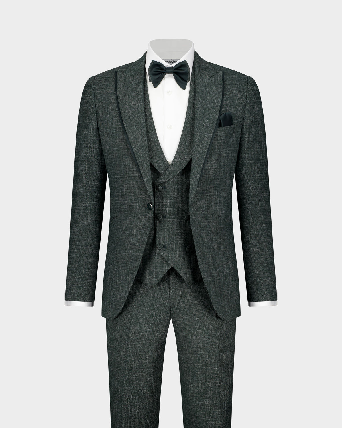 URBBANA suit collection photograph.