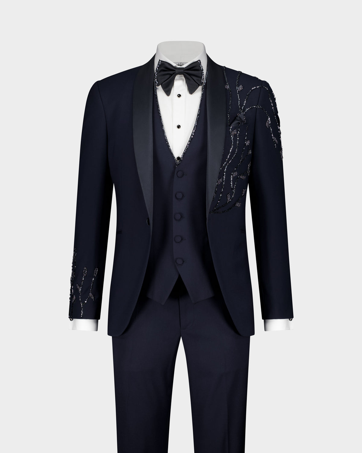 URBBANA suit collection photograph.