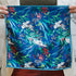 Pocket Square - Blue Jungle - URBBANA Pocket Square Collection