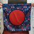 Pocket Square - Red and Blue Tango - URBBANA Pocket Square Collection