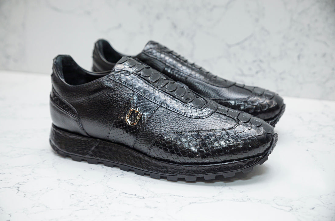 The Juarez Python Sneakers - URBBANA Footwear