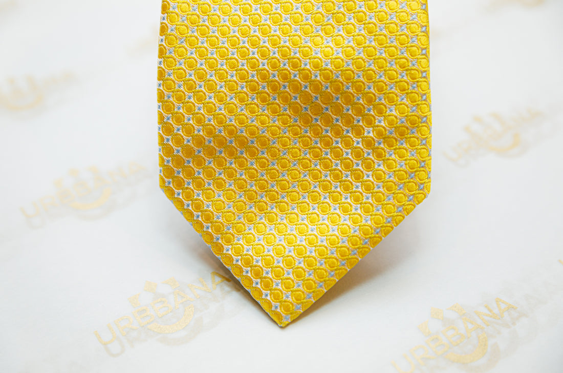 The Cuadro Silk Tie - Made in Italy - by Urbbana