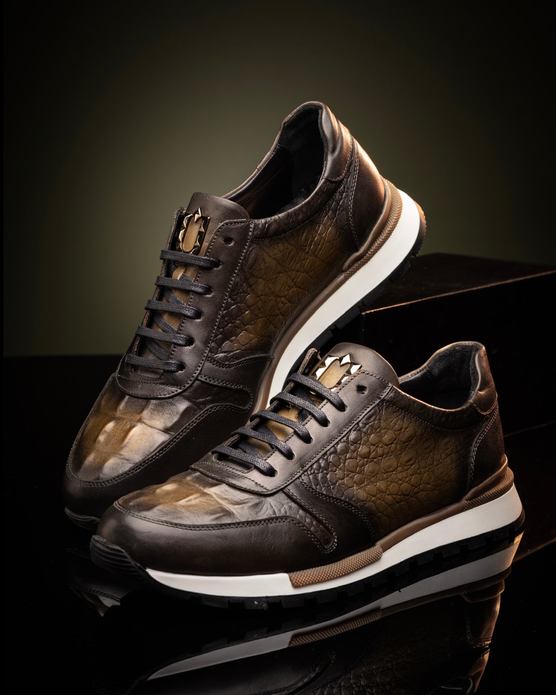 The Luka Sneakers - Khaki - Sneaker by Urbbana