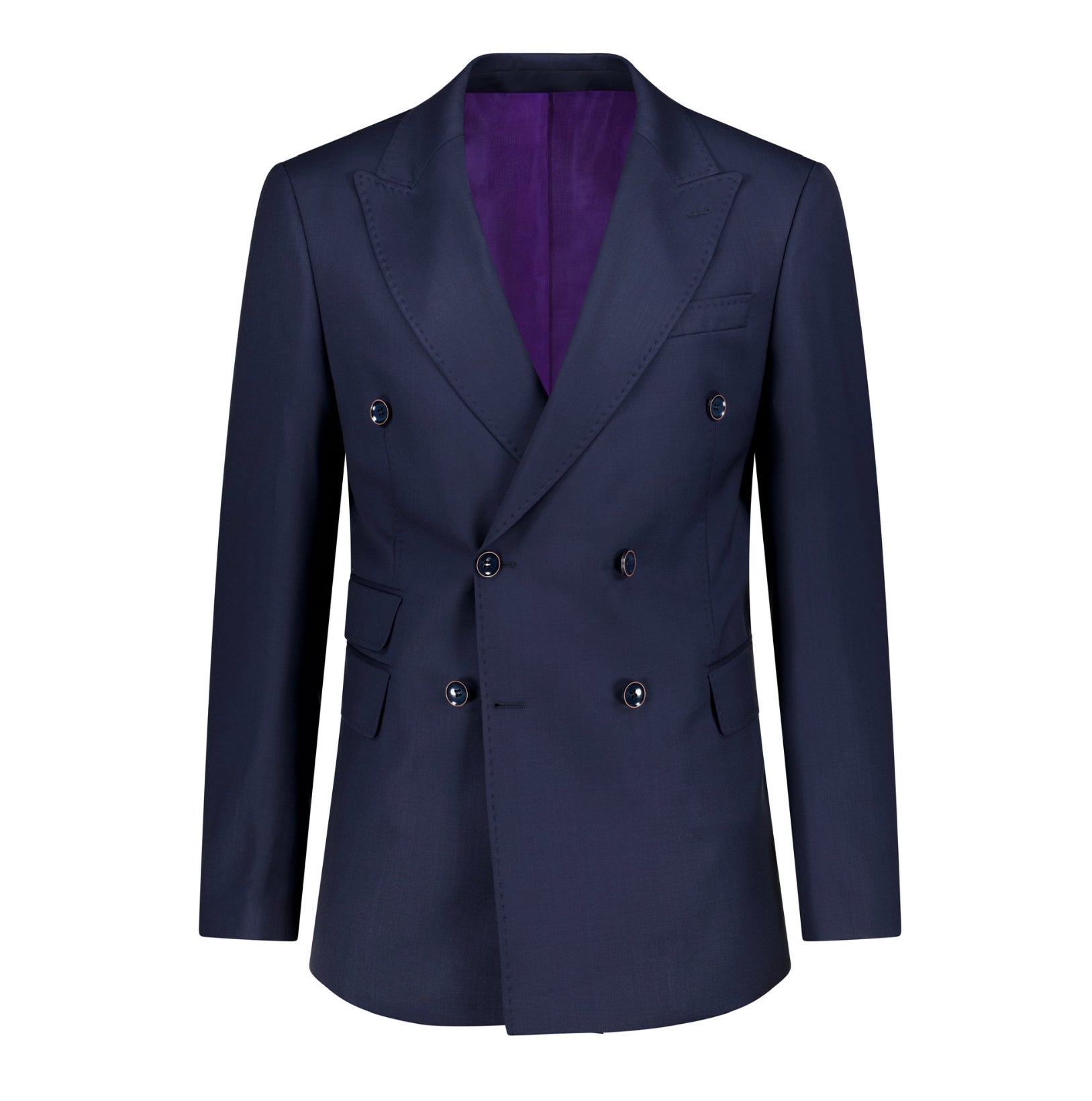 The Zannet Double Breasted Suit - Luxury Handmade Suit By Urbbana