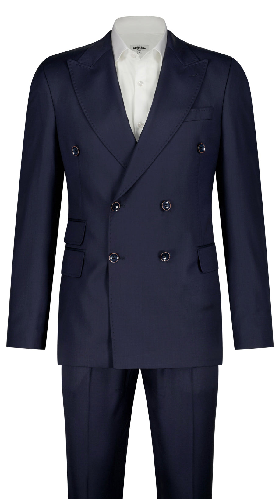 The Zannet Double Breasted Suit -Luxury Handmade Suit By Urbbana