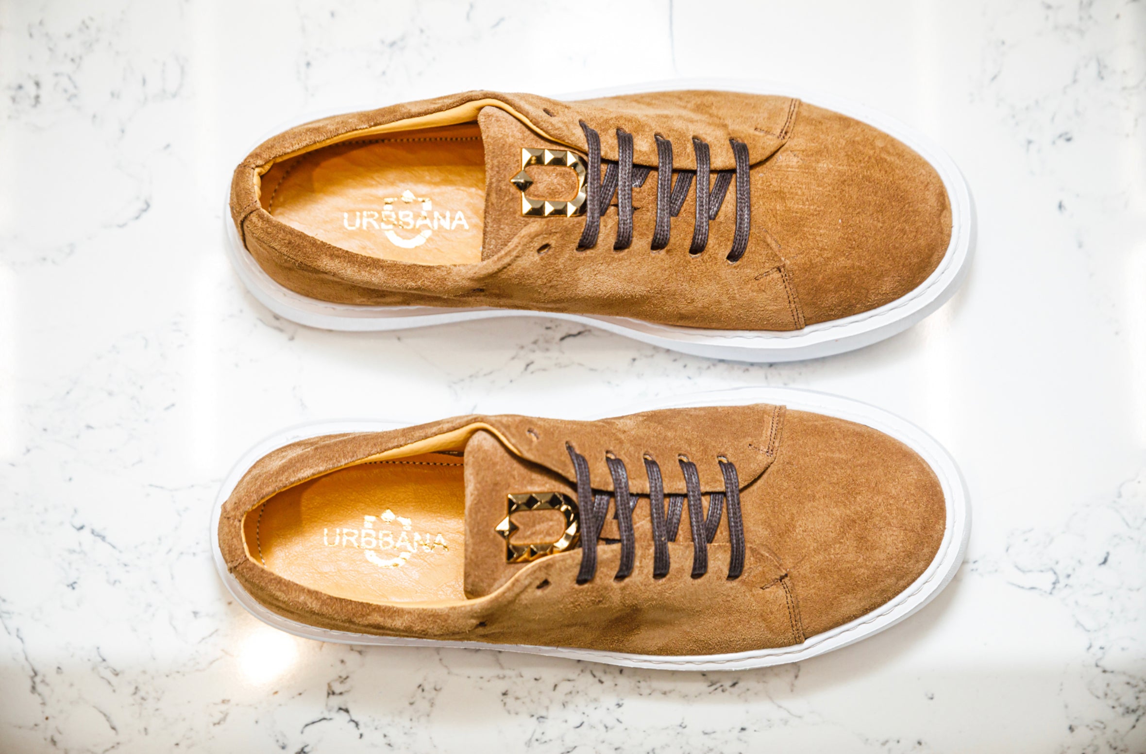 The Carlito Suede Sneakers - URBBANA Handmade Shoes