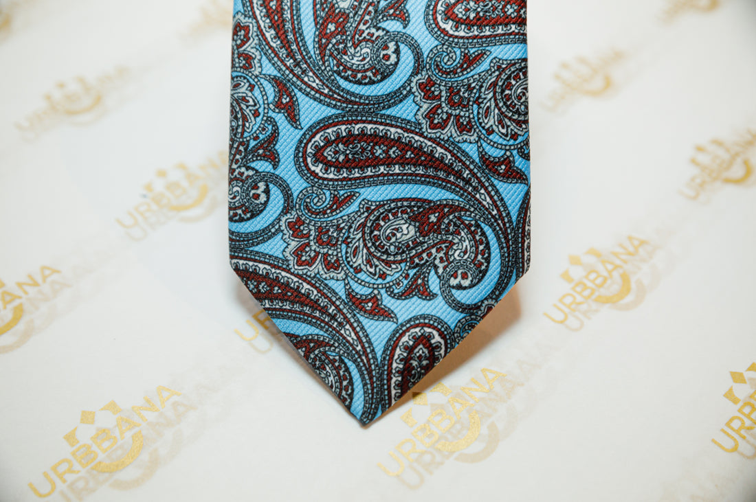 The Lisandro Silk Tie - Made in Italy - by Urbbana
