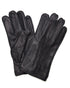 Lambskin Leather Gloves - Black Textured - URBBANA Luxury Gloves Collection
