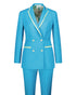 The Aquina Suit - Blue - Jacket by Urbbana