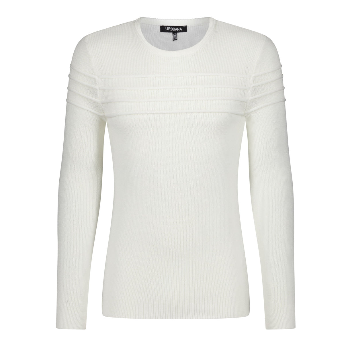 The Solomon Sweater - White - Luxe Comfort Sweater by Urbbana