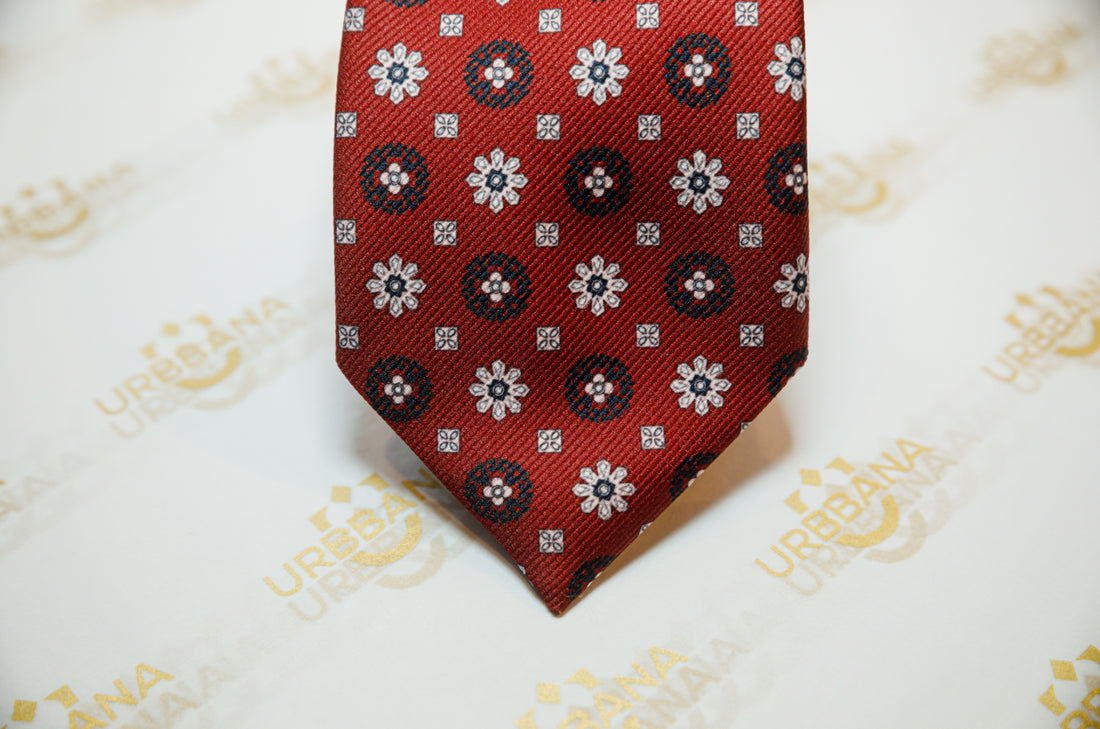 The Hu Silk Tie - Made in Italy - by Urbbana