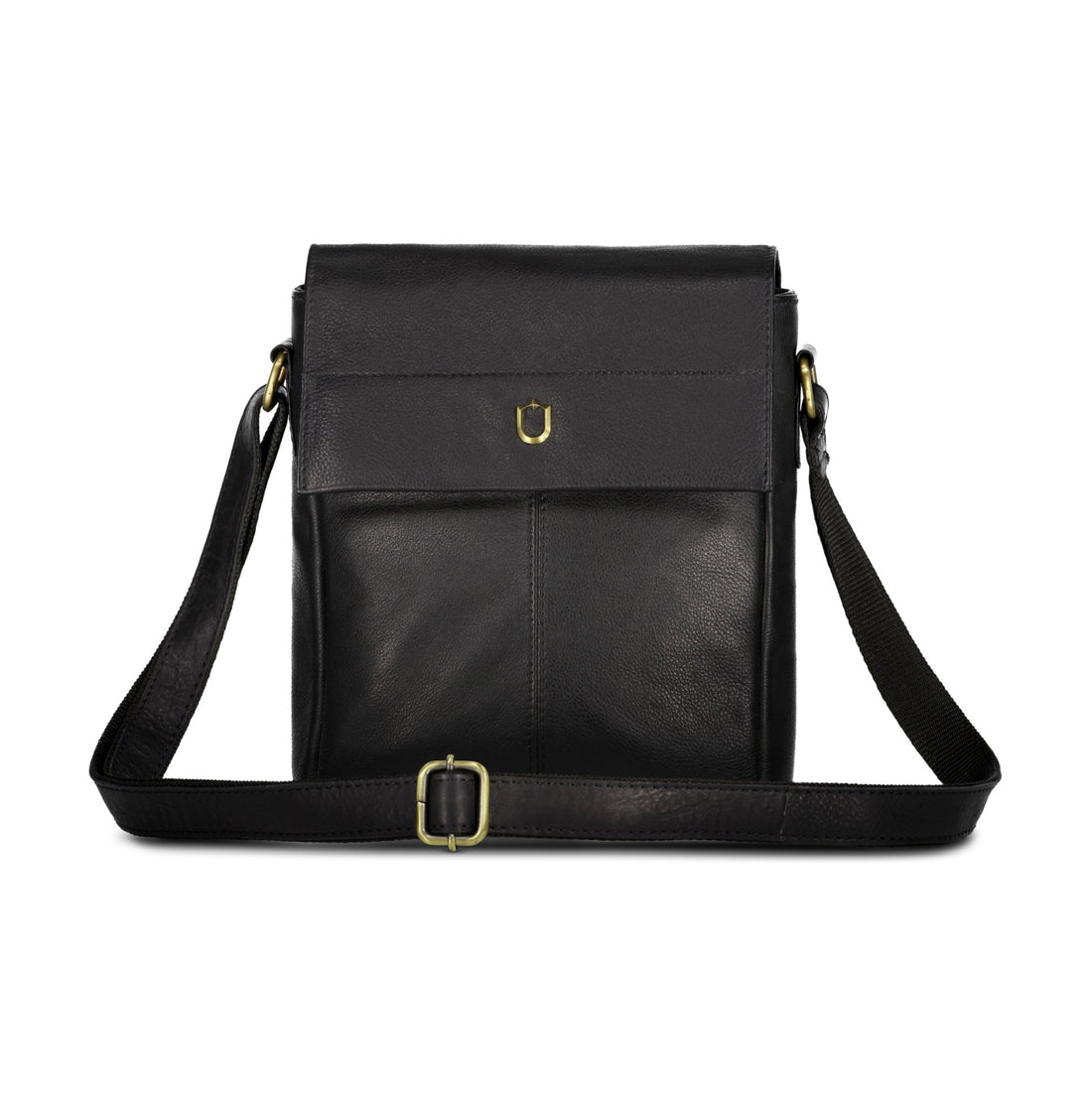 The Mini Messenger Bag - Black - URBBANA Bag Collection