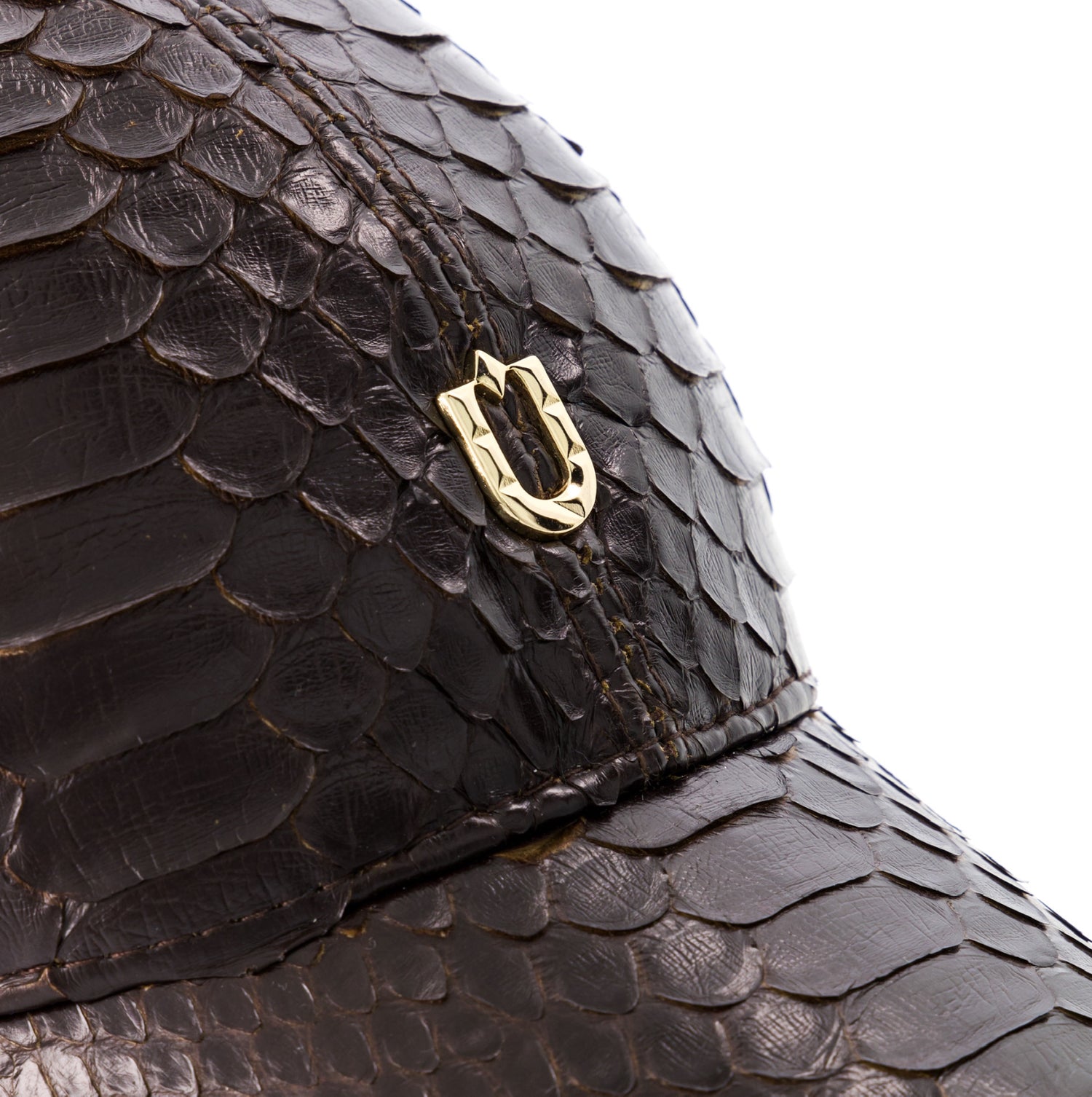 Nuno Python Skin Cap - Brown - by Urbbana