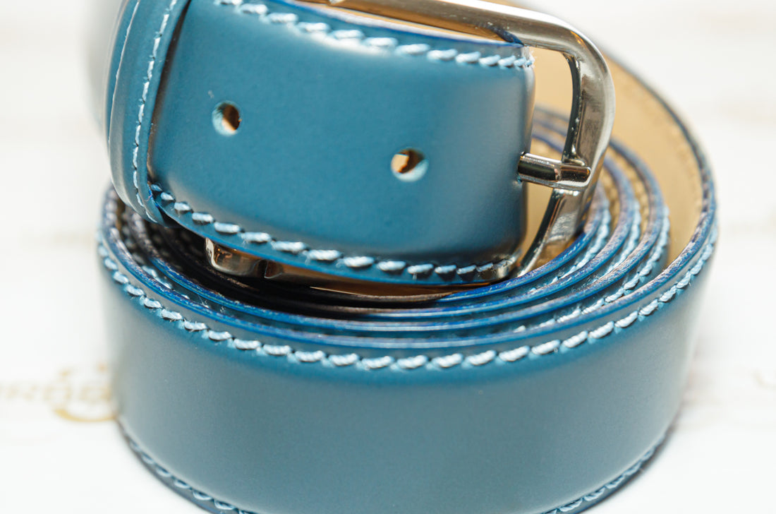 The Rami Belt - Teal Blue - Belt by Urbbana