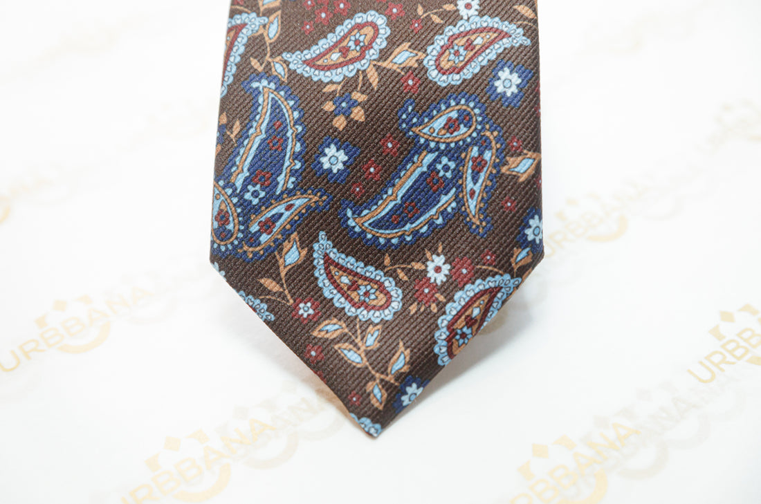 The Olman Silk Tie - Made in Italy - by Urbbana