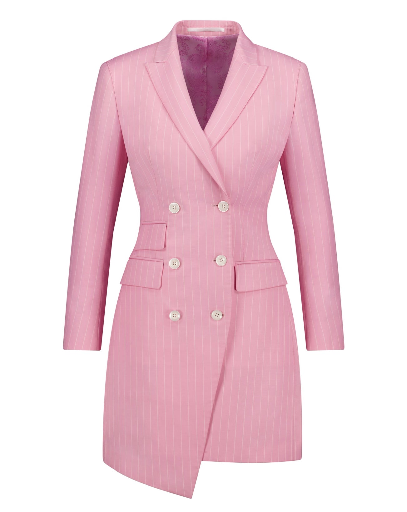 The Barbie Blazer Dress - Pink - Jacket by Urbbana