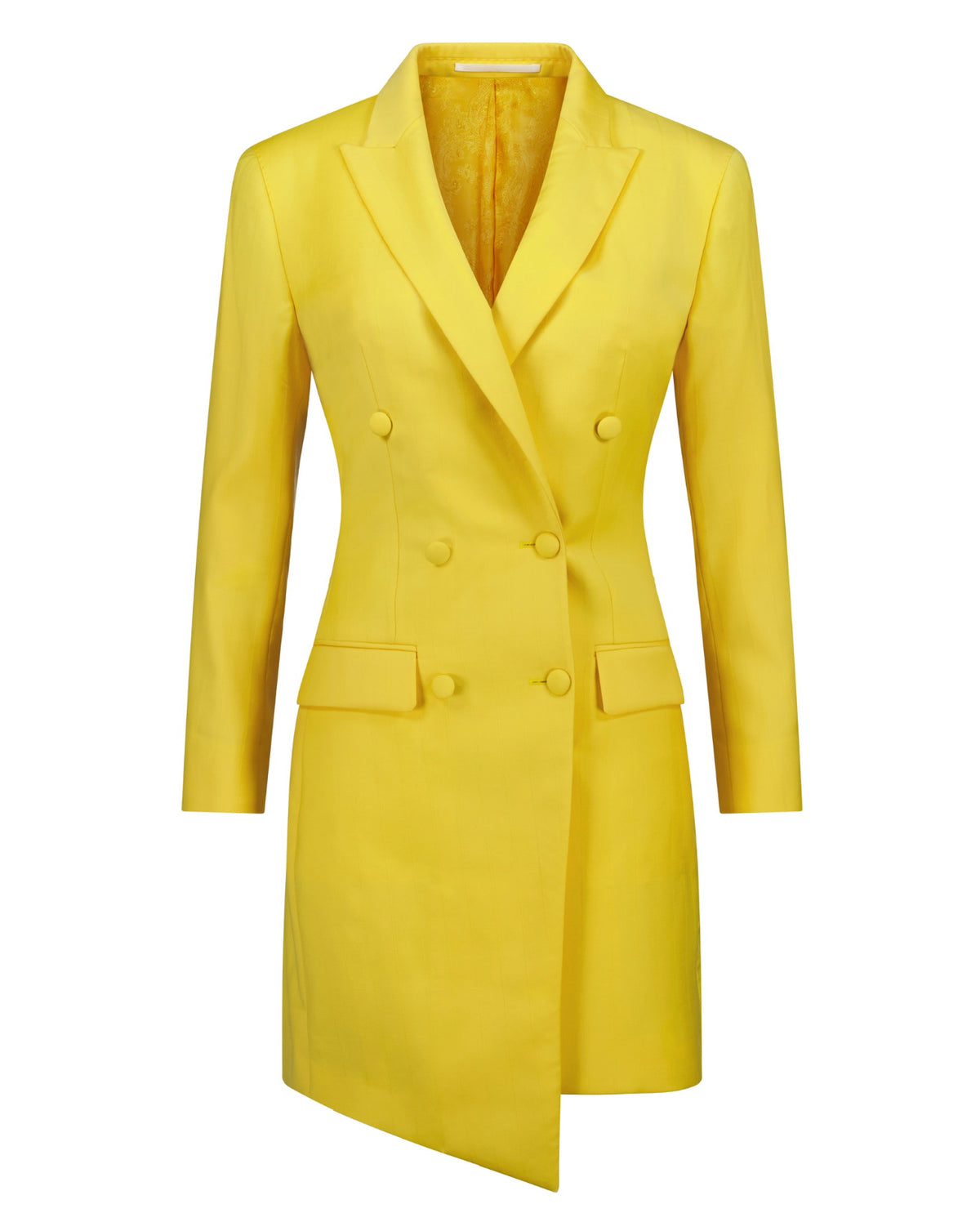 The Canary Blazer Dress - Unique Color - Yellow
