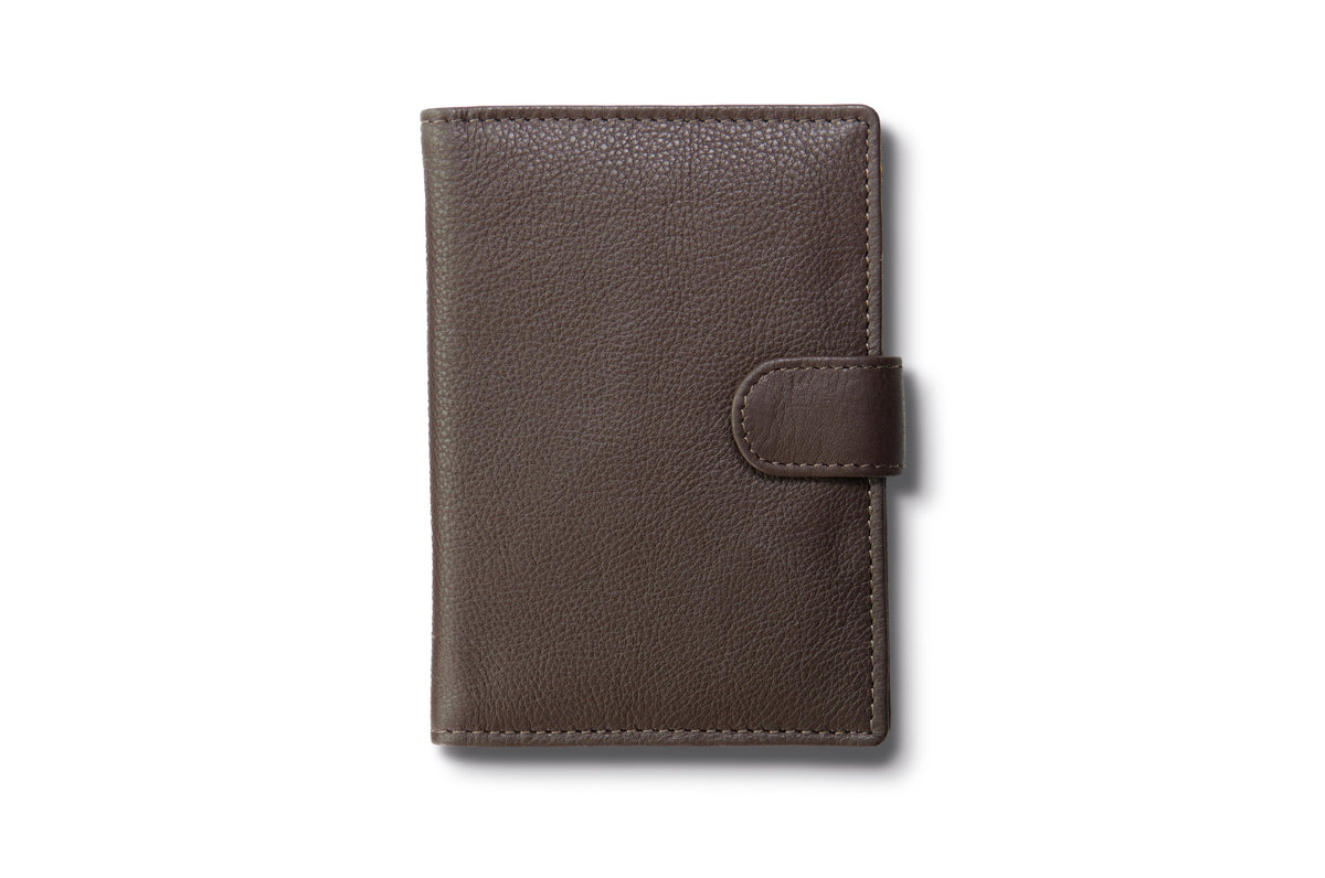 The Passport Wallet - Brown - URBBANA Premium Wallet Collection