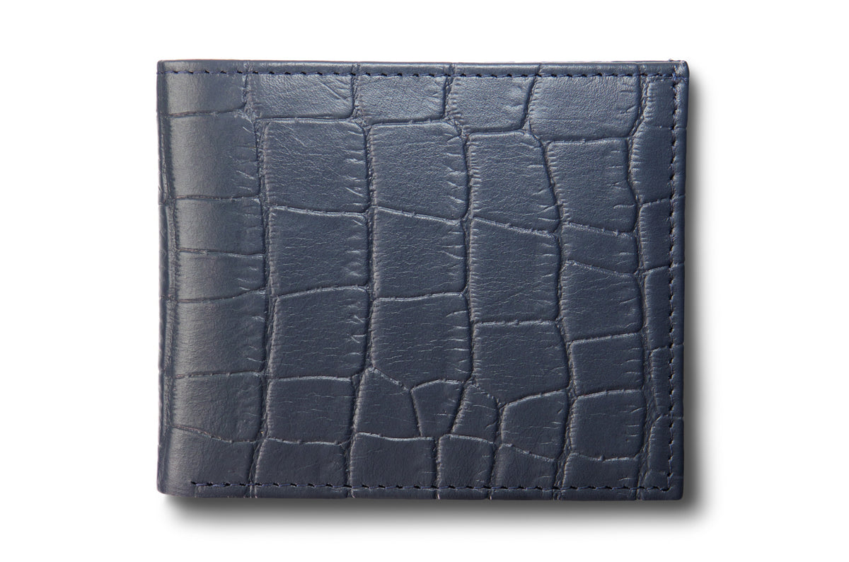 The Sarri Wallet - Navy -URBBANA Luxury Wallet Collection