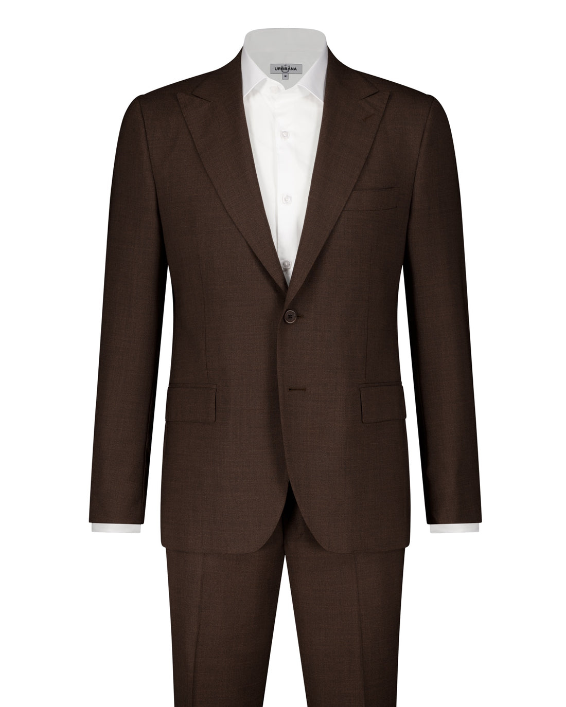 Bocelli Zegna Cloth Suit - Brown - Made in Italy