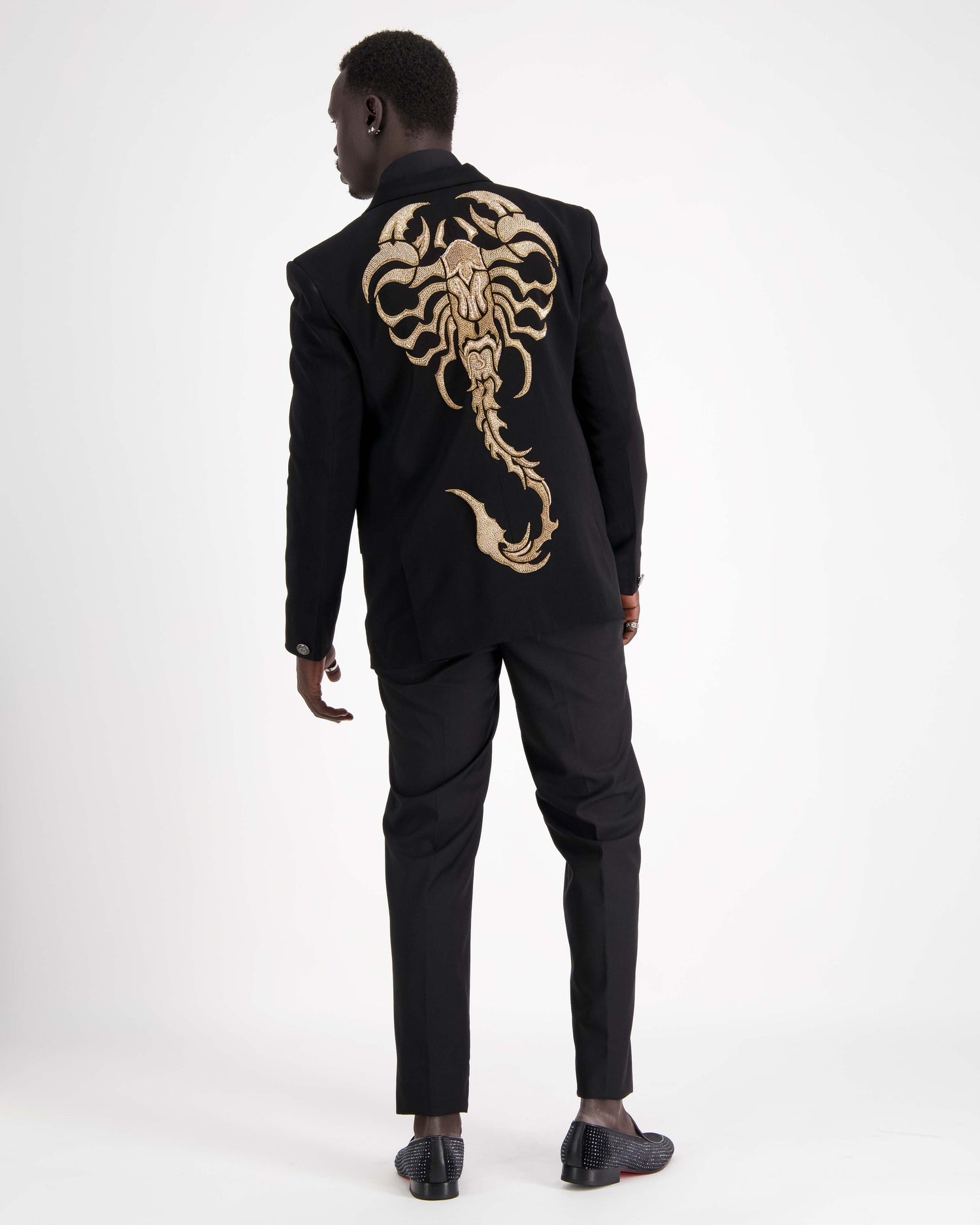 Scorpion Jacket - Black - Elegant Ceremony Jackets