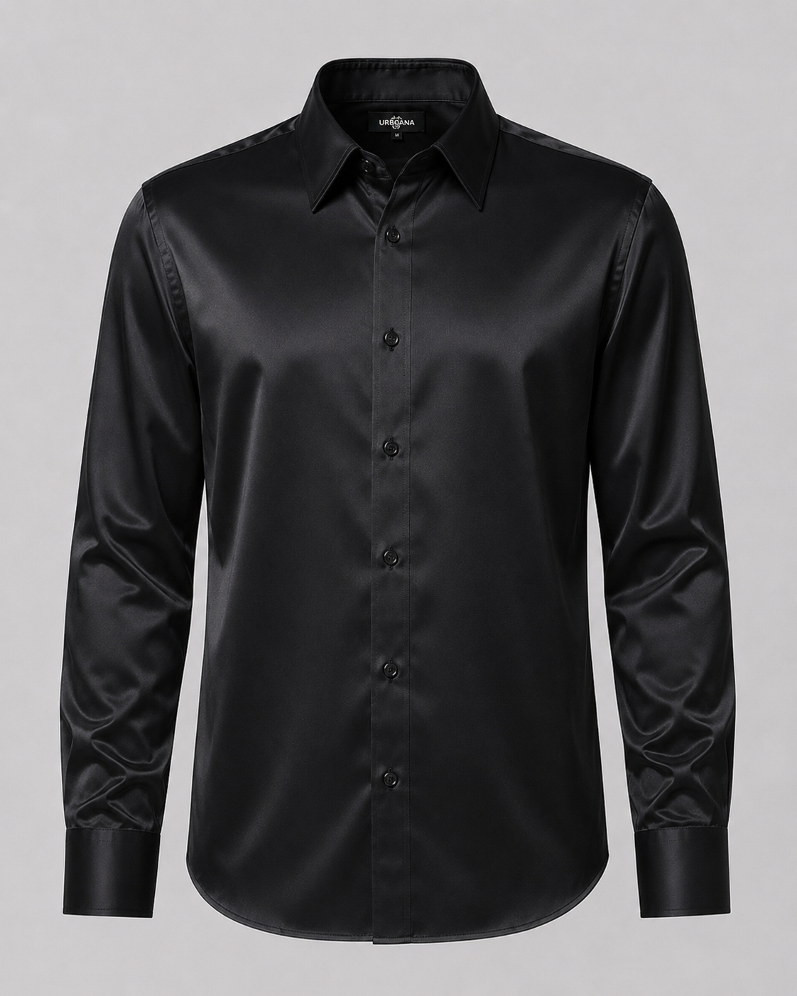 Mulberry Silk Shirt - Black