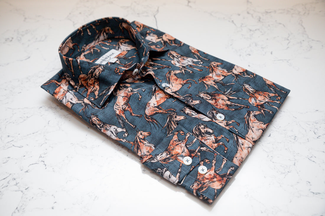 The Cavalla Silk Blend Shirt - Shirt by Urbbana