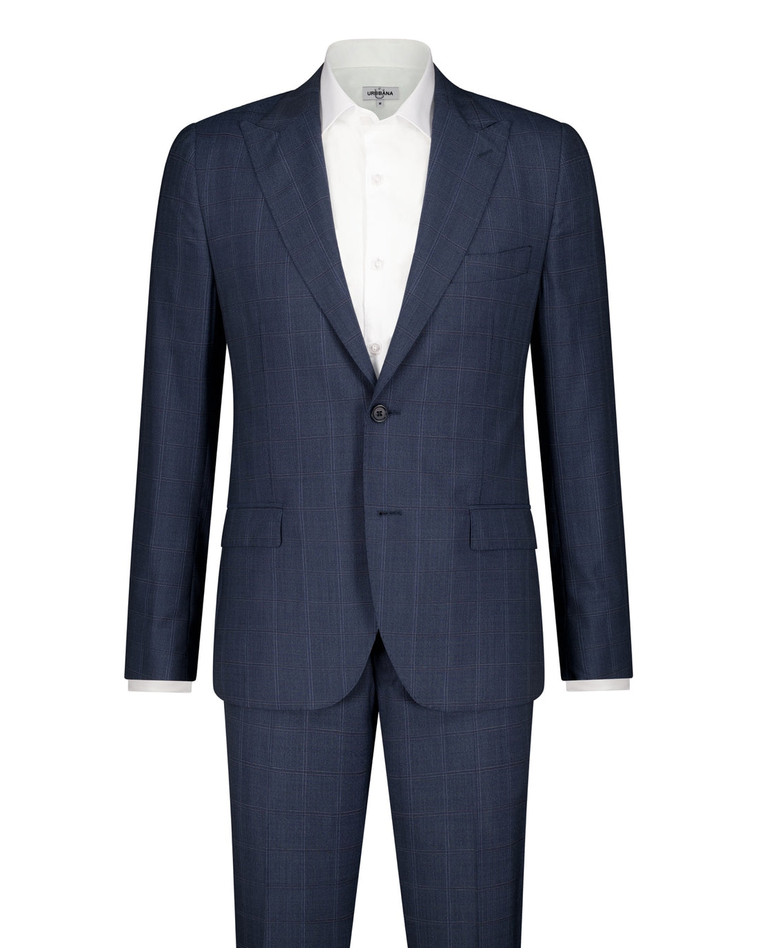 Bateman Zegna Cloth Suit - Navy - Zegna Fabric Men’s Suit