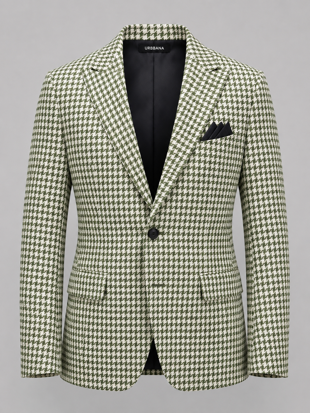 The Brighton Blazer - Green &amp; Ivory