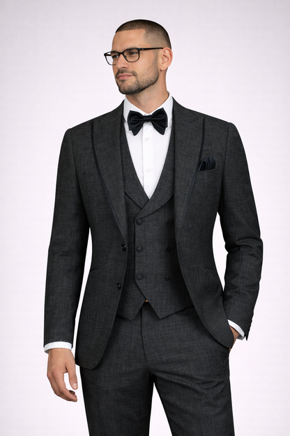 The Alkonost Emerald Ceremonial 3pc Suit - Green