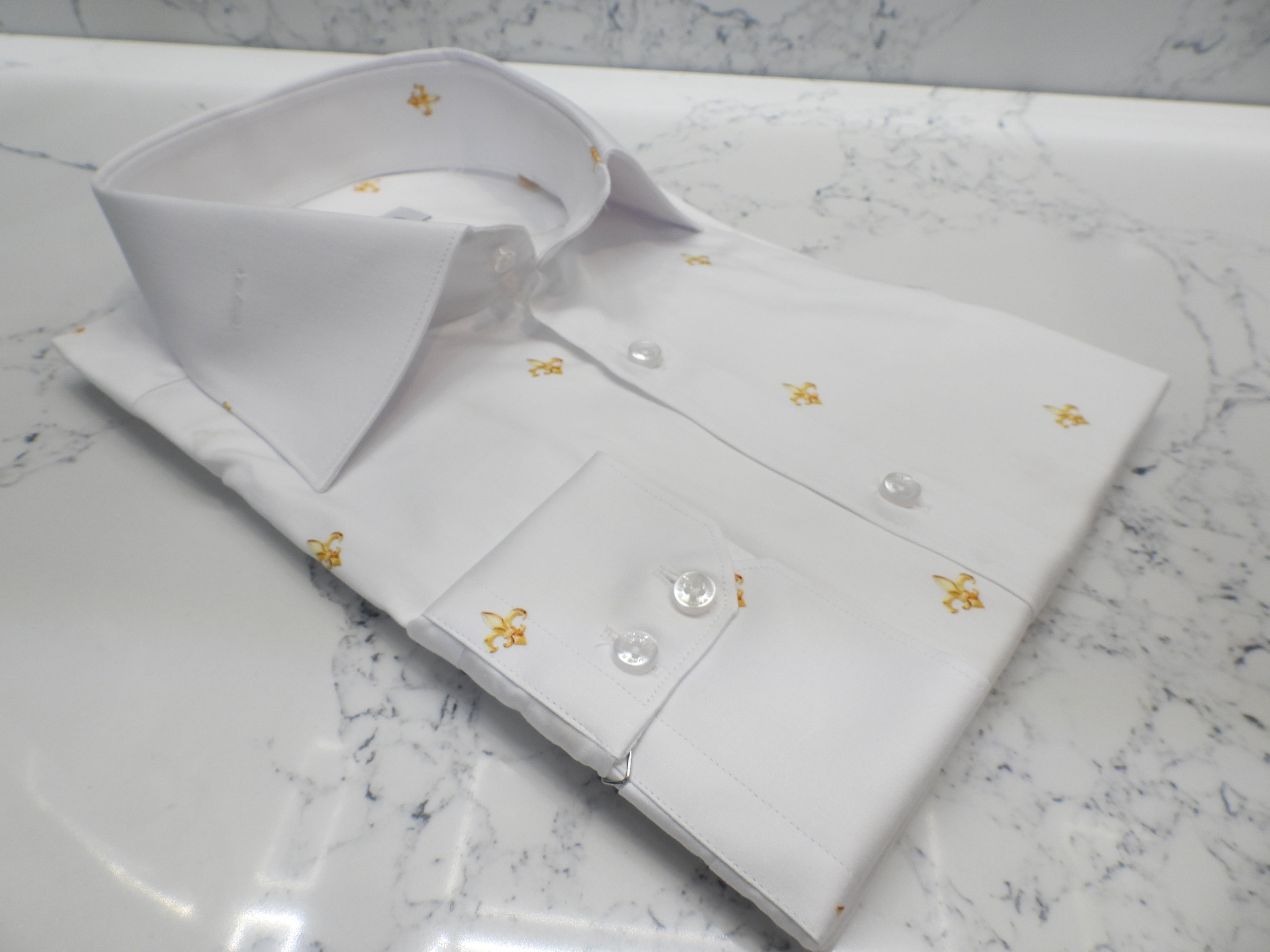 Fleur De Lis Shirt - White