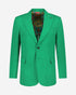 The Etreta Linen Jacket - Green - Stylish Formal Wear by Urbbana