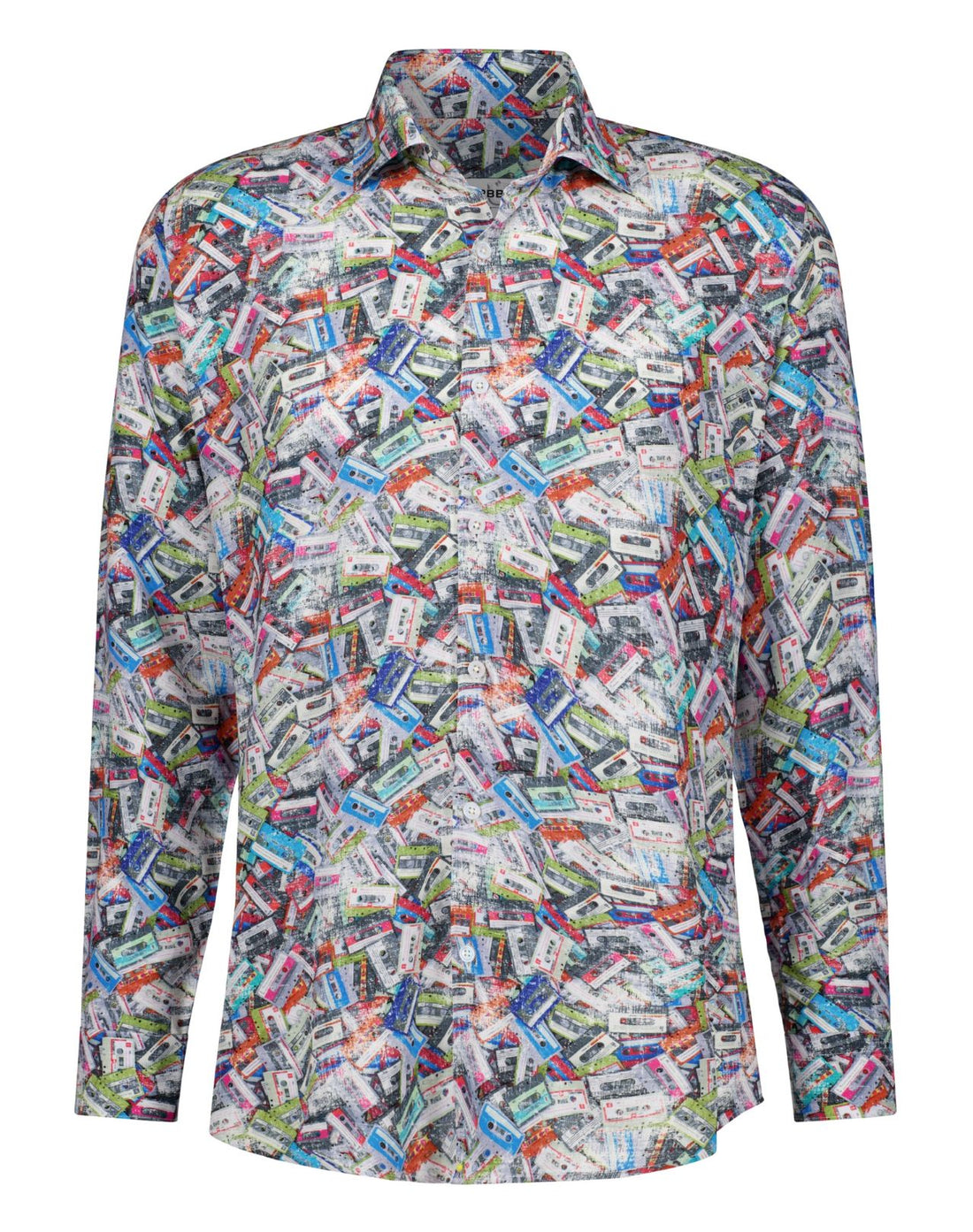 The Cassette Silk Blend Shirt - Shirt by Urbbana