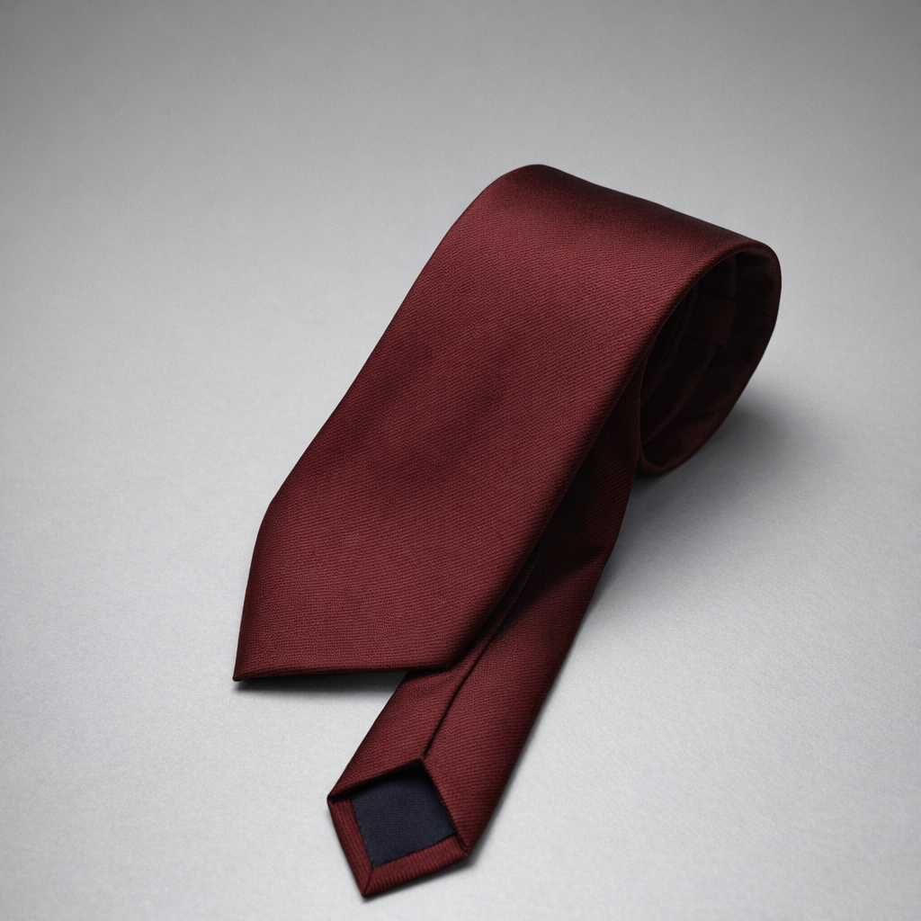 The Ascot Tie - Burgundy