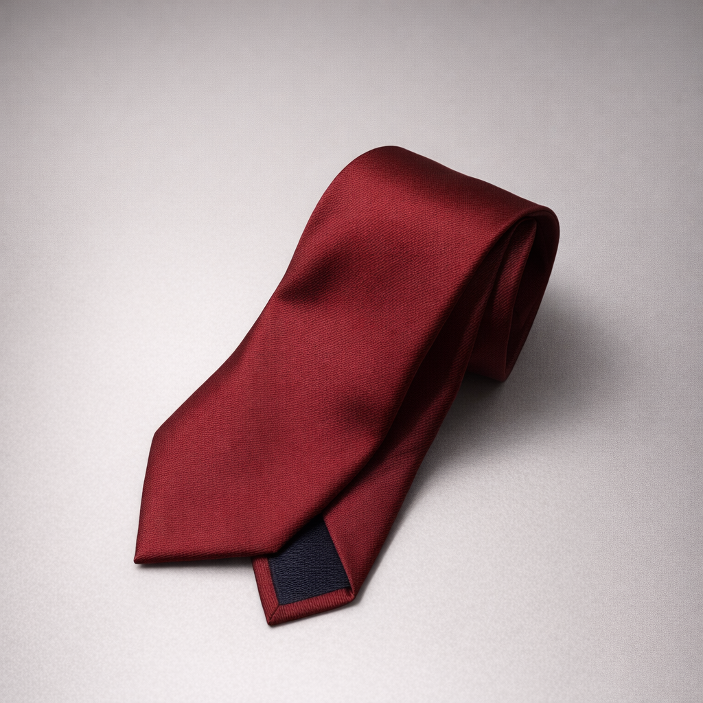 The Ascot Tie - Cherry Red